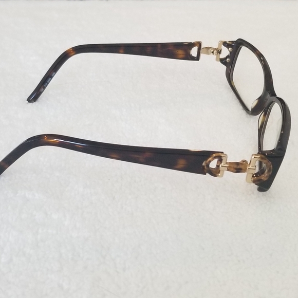 Gucci Women's Brown Tortoise Glasses - Picture 2 of 6